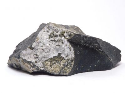 Analcim, phillipsit - Soutěsky u Děčína